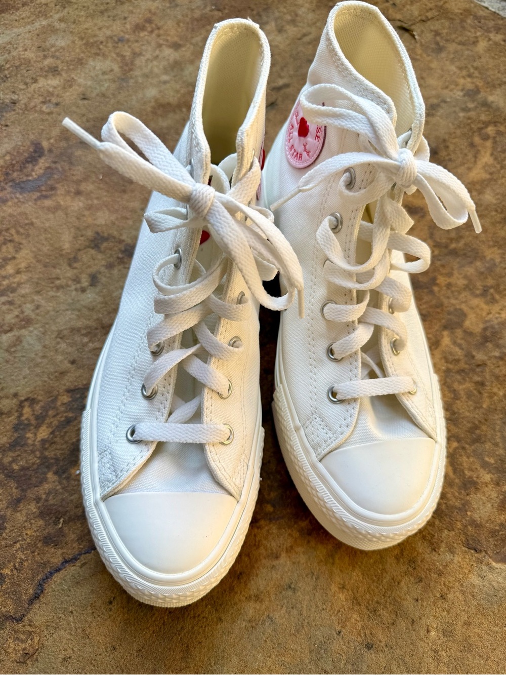 Converse Chuck Taylor All Star Lift Love Me Lots High-Top Sneaker - Picture 3 of 5